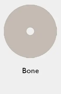 Bone opaque vinyl