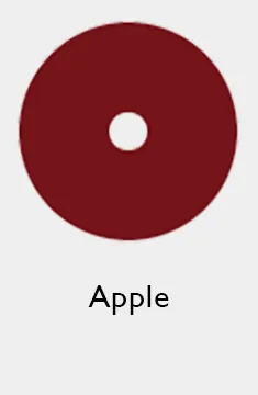Apple opaque vinyl