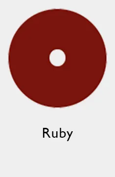 Ruby translucent vinyl