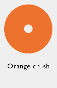 Orange Crush translucent vinyl